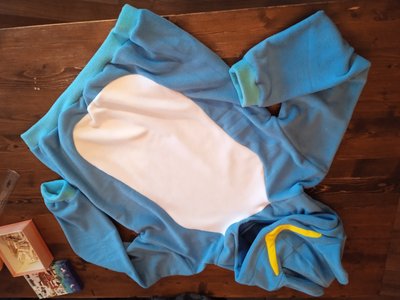 hoodie bleu